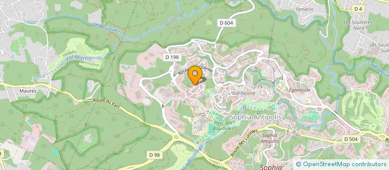 localisation de l'entreprise MONSIEUR STEPHANE ASENSIO  VALBONNE