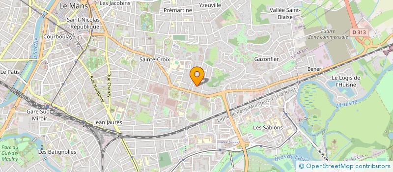 localisation de l'entreprise MONSIEUR STEPHANE ASSABBANE à LE MANS