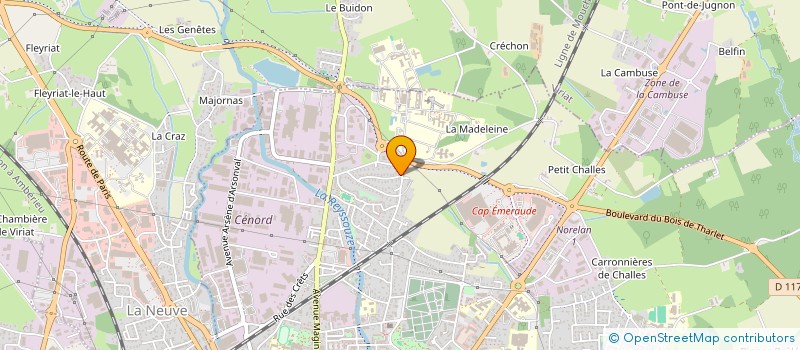 localisation de l'entreprise MONSIEUR STEPHANE ATLAN à BOURG-EN-BRESSE