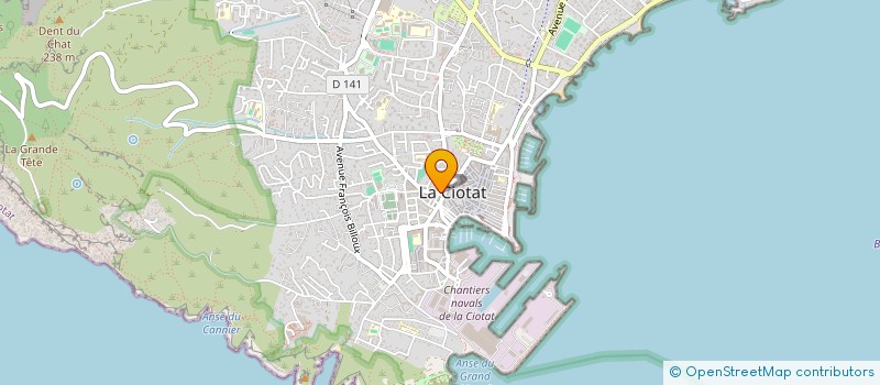 localisation de l'entreprise MONSIEUR STEPHANE ATTARD  LA CIOTAT