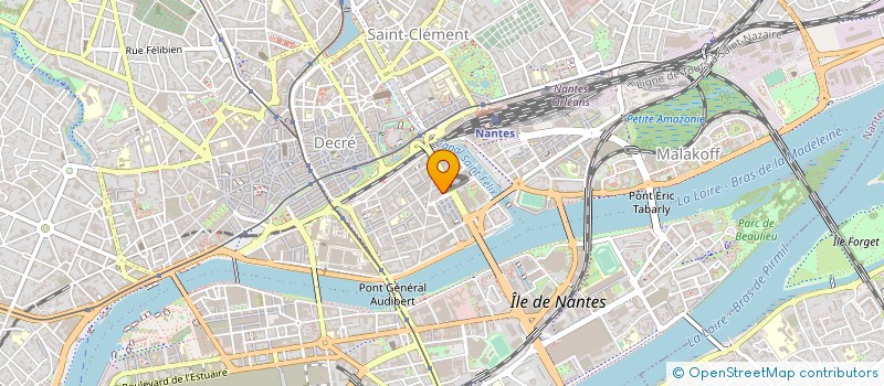 localisation de l'entreprise MONSIEUR STEPHANE AUBERT à NANTES