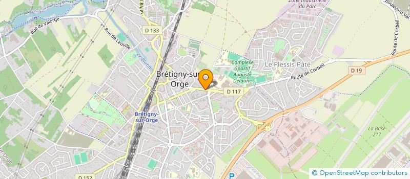 localisation de l'entreprise MONSIEUR STEPHANE AUBERT à BRETIGNY-SUR-ORGE