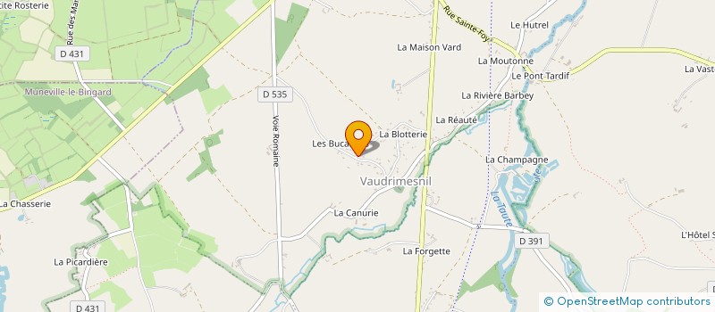 localisation de l'entreprise MONSIEUR STEPHANE AUBRAYS  SAINT-SAUVEUR-VILLAGES