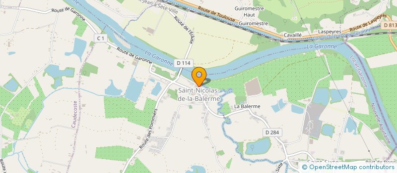 localisation de l'entreprise MONSIEUR STEPHANE AUCHET  SAINT-NICOLAS-DE-LA-BALERME