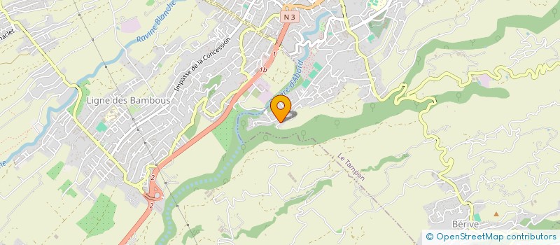 localisation de l'entreprise MONSIEUR STEPHANE AUDEBERT  LE TAMPON