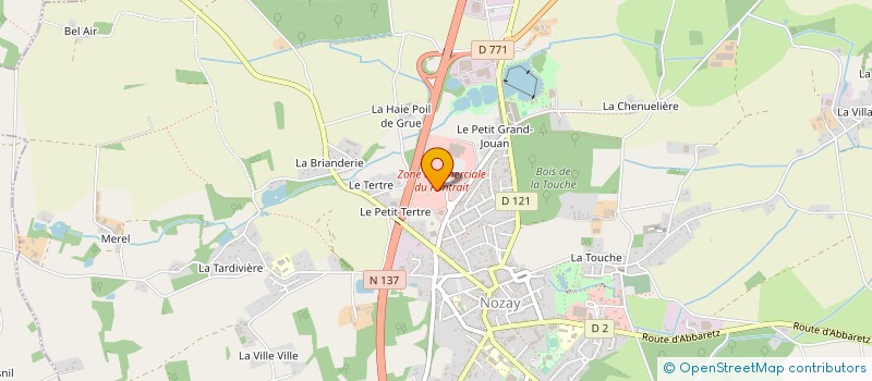 localisation de l'entreprise MONSIEUR STEPHANE AUDION à NOZAY