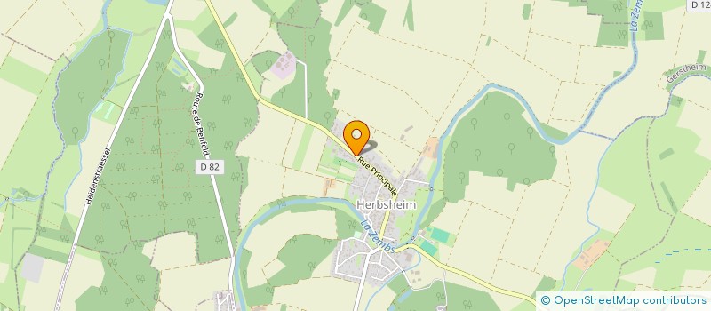 localisation de l'entreprise MONSIEUR STEPHANE AUFFINGER  BINDERNHEIM