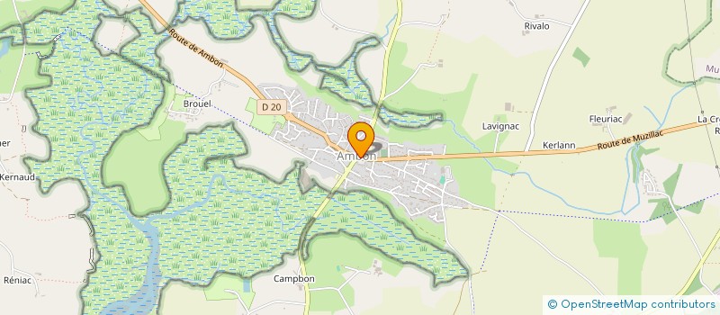 localisation de l'entreprise MONSIEUR STEPHANE AUFFRAY  AMBON