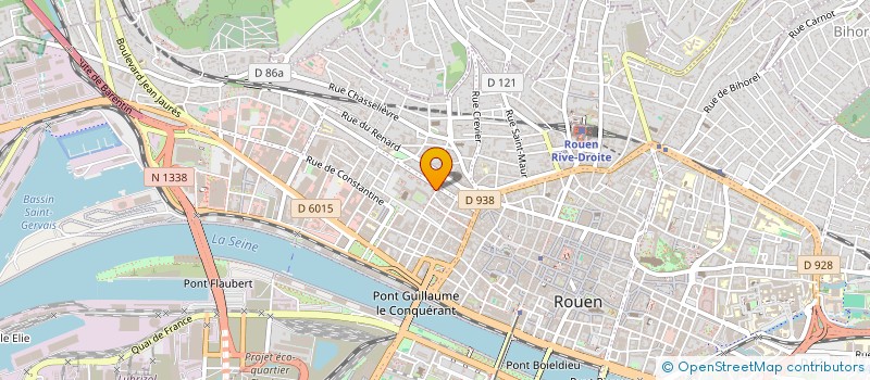 localisation de l'entreprise MONSIEUR STEPHANE AUGER à ROUEN