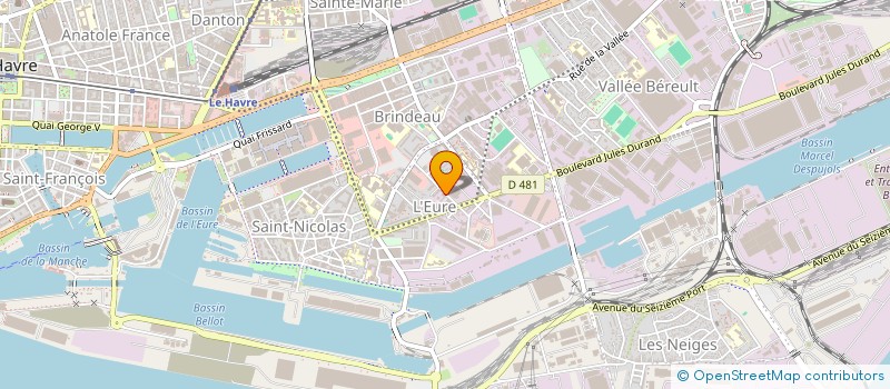 localisation de l'entreprise MONSIEUR STEPHANE AUGER  SAINT-MALO