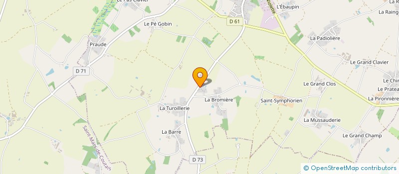 localisation de l'entreprise MONSIEUR STEPHANE AUVINET  SAINT-PHILBERT-DE-GRAND-LIEU