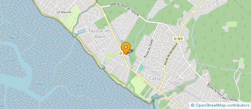 localisation de l'entreprise MONSIEUR STEPHANE AUZANNEAU  LANTON