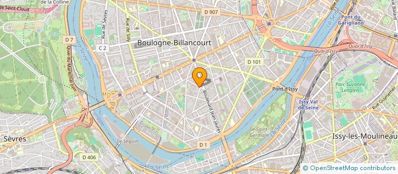 localisation de l'entreprise MONSIEUR STEPHANE AVERTY à BOULOGNE-BILLANCOURT