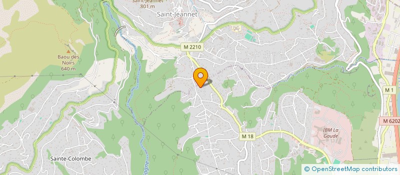 localisation de l'entreprise MONSIEUR STEPHANE AVERTY  LA GAUDE