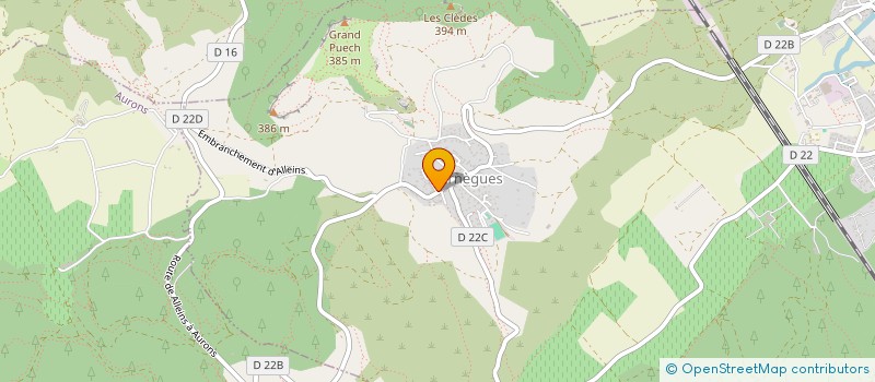 localisation de l'entreprise MONSIEUR STEPHANE AVRIL  VERNEGUES