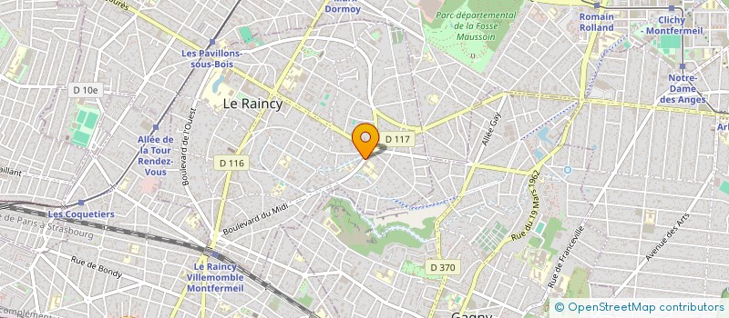 localisation de l'entreprise MONSIEUR STEPHANE AYACHE à LE RAINCY
