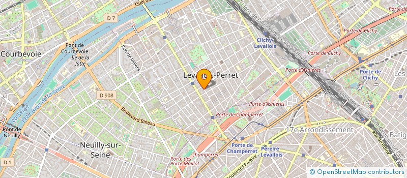 localisation de l'entreprise MONSIEUR STEPHANE AYMERIC HINDLEY à LEVALLOIS-PERRET