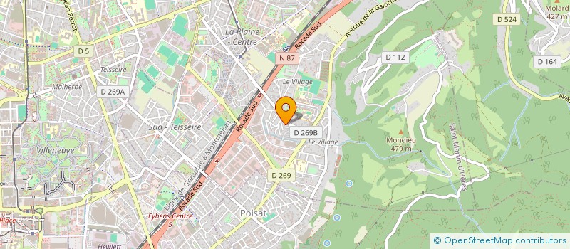 localisation de l'entreprise MONSIEUR STEPHANE AZEUFACK TATEUFO  SAINT-MARTIN-D'HERES