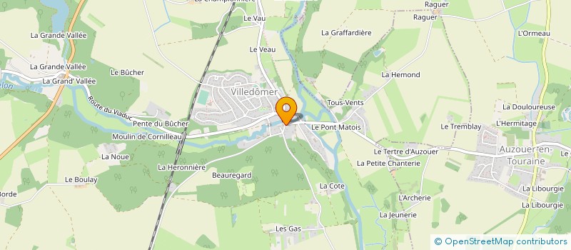 localisation de l'entreprise MONSIEUR STEPHANE AZOUARD  LE BOULAY