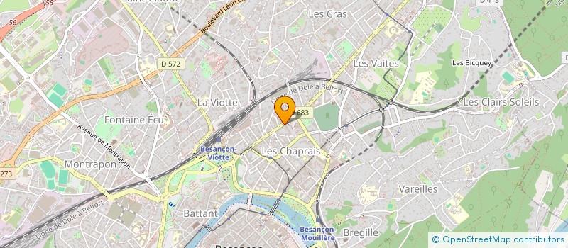 localisation de l'entreprise MONSIEUR STEPHANE BABEY  BESANCON