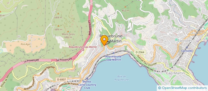 localisation de l'entreprise MONSIEUR STEPHANE BAHOKEN à ROQUEBRUNE-CAP-MARTIN
