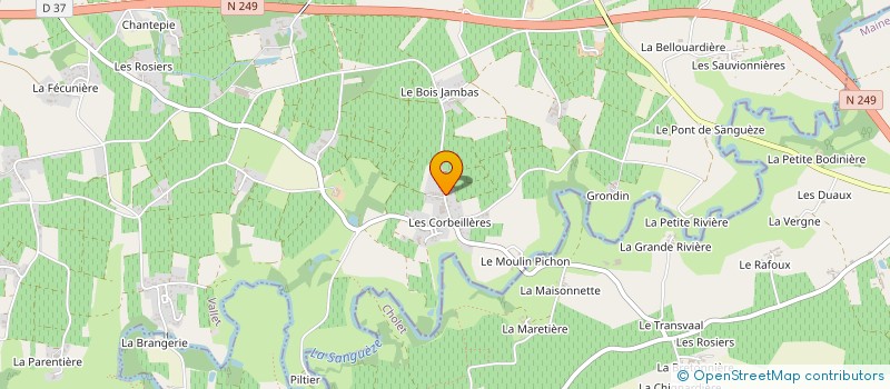 localisation de l'entreprise MONSIEUR STEPHANE BAHUAUD  VALLET