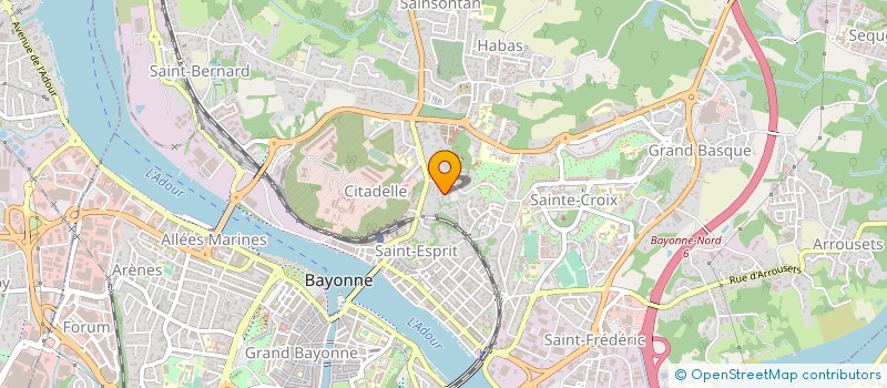 localisation de l'entreprise MONSIEUR STEPHANE BAILLET  BAYONNE