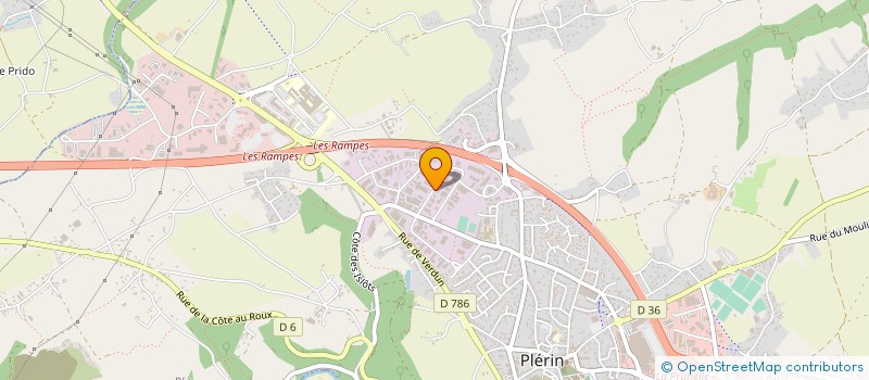 localisation de l'entreprise MONSIEUR STEPHANE BALAN à PLERIN