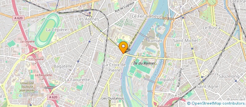 localisation de l'entreprise MONSIEUR STEPHANE BALDO  TOULOUSE