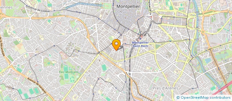 localisation de l'entreprise MONSIEUR STEPHANE BANH CHONG à MONTPELLIER