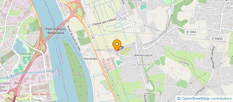 localisation de l'entreprise MONSIEUR STEPHANE BAR  LATRESNE