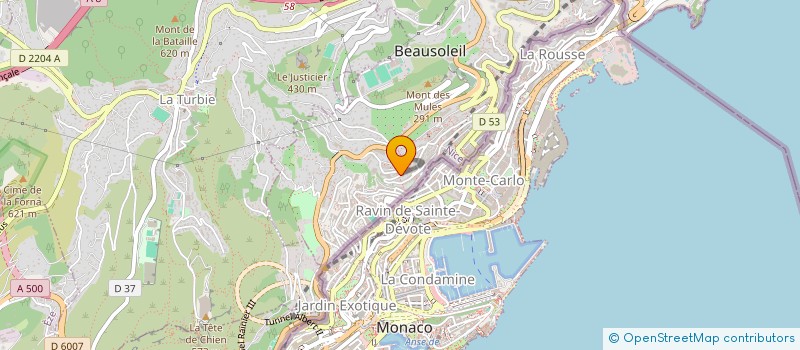 localisation de l'entreprise MONSIEUR STEPHANE BARBAGELATA à BEAUSOLEIL