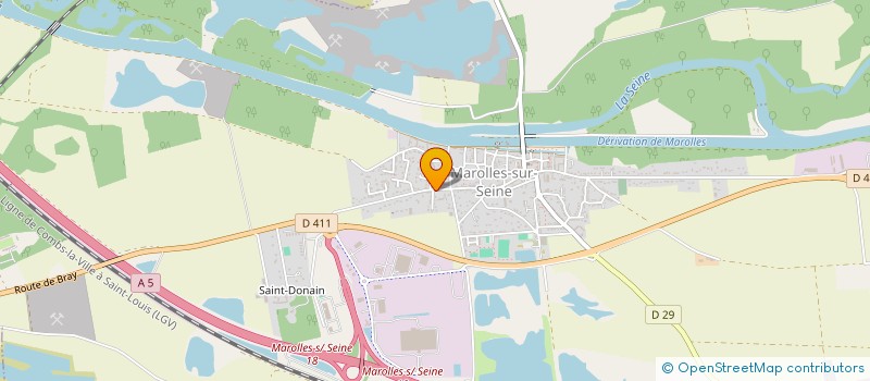 localisation de l'entreprise MONSIEUR STEPHANE BARBIER  LA TOMBE