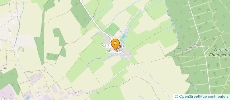 localisation de l'entreprise MONSIEUR STEPHANE BARBIER  VELAINE-SOUS-AMANCE