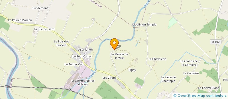 localisation de l'entreprise MONSIEUR STEPHANE BARILLER  DESCARTES