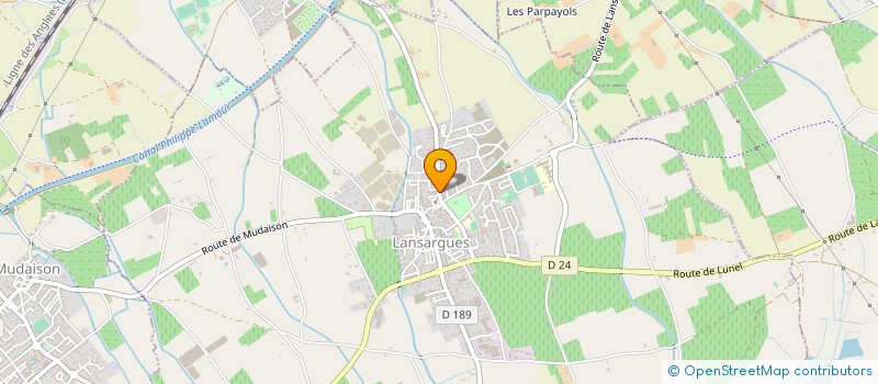 localisation de l'entreprise MONSIEUR STEPHANE BARRAL à LANSARGUES