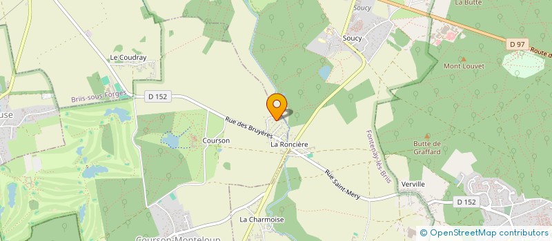 localisation de l'entreprise MONSIEUR STEPHANE BARRAQUET  COURSON-MONTELOUP