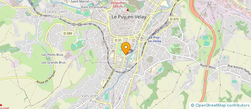 localisation de l'entreprise MONSIEUR STEPHANE BARRE  LE PUY-EN-VELAY