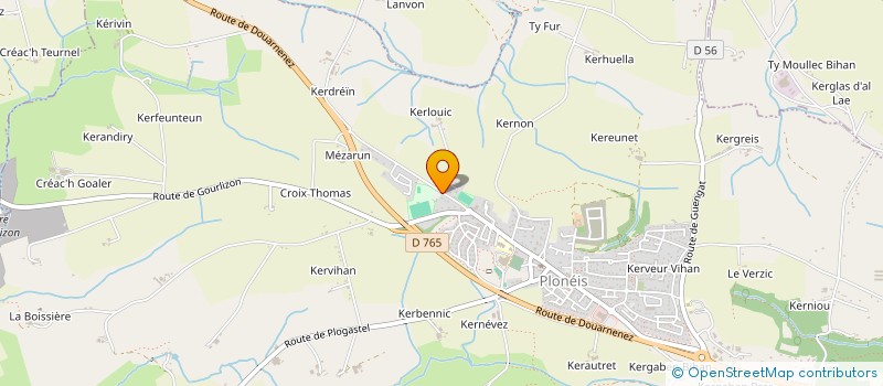 localisation de l'entreprise MONSIEUR STEPHANE BARRE  PLONEIS