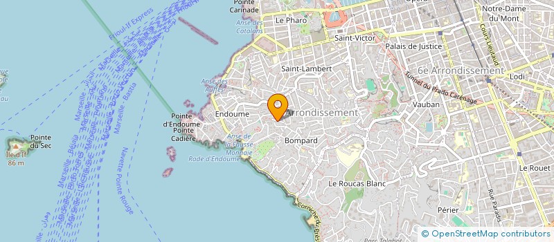localisation de l'entreprise MONSIEUR STEPHANE BARRIN à MARSEILLE