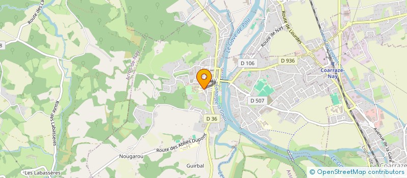 localisation de l'entreprise MONSIEUR STEPHANE BARROIS  NAY