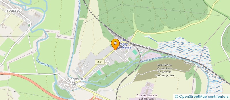 localisation de l'entreprise MONSIEUR STEPHANE BARTHELEMY à PAGNY-SUR-MEUSE