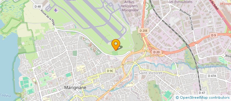 localisation de l'entreprise MONSIEUR STEPHANE BASIRICO  MARIGNANE