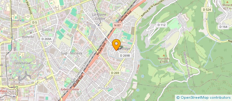 localisation de l'entreprise MONSIEUR STEPHANE BASTARD-ROSSET  SAINT-MARTIN-D'HERES