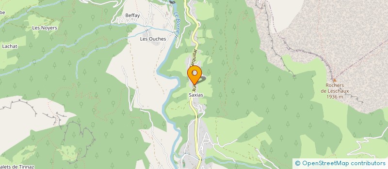 localisation de l'entreprise MONSIEUR STEPHANE BASTIAN  MONT-SAXONNEX