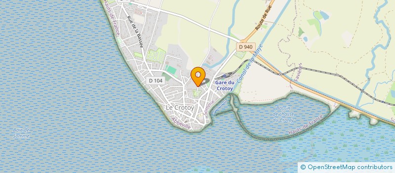 localisation de l'entreprise MONSIEUR STEPHANE BATAILLE à LE CROTOY