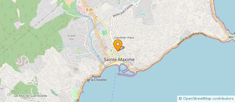 localisation de l'entreprise MONSIEUR STEPHANE BATTAGLIA à SAINTE-MAXIME