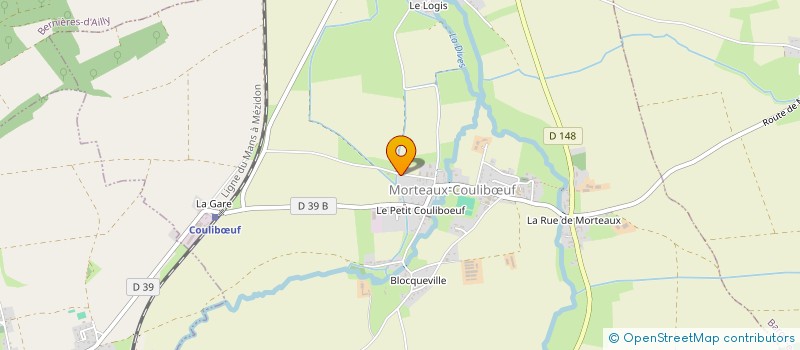 localisation de l'entreprise MONSIEUR STEPHANE BAUNE  MORTEAUX-COULIBUF