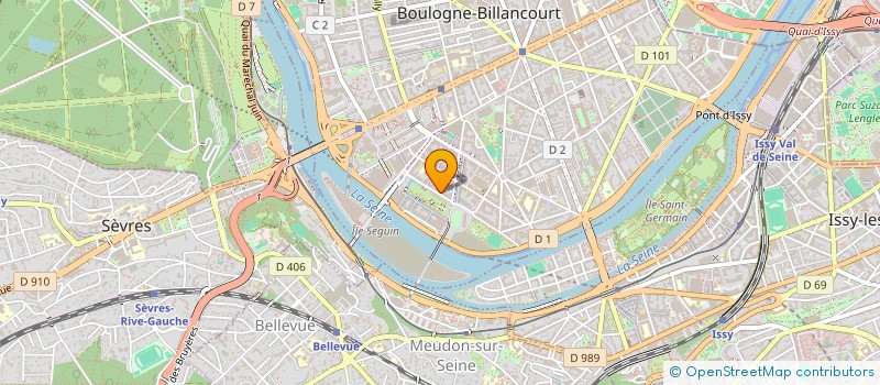 localisation de l'entreprise MONSIEUR STEPHANE BAUSCH à BOULOGNE-BILLANCOURT