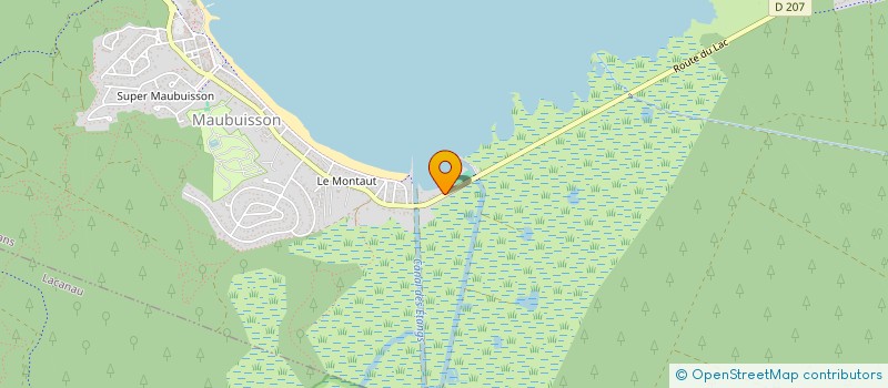 localisation de l'entreprise MONSIEUR STEPHANE BAYLE  CARCANS